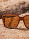 Сонцезахисні окуляри коричневого кольору | 6699304 | фото 3