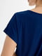 Піжама синя: укорочена футболка на резинці та шорти | 6699314 | фото 2