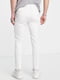 Білі завужені штани на резинці та зав'язках | 6699399 | фото 3
