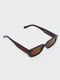 Сонцезахисні окуляри коричневого кольору | 6699623 | фото 2