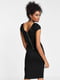 Сукня-футляр чорного кольору довжиною до колін | 6699630 | фото 2