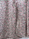 Сукня-міді А-силуету з квітковим принтом та вирізом на ніжці | 6699665 | фото 4