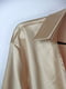 Сукня-міні бежева “на запах” з декоративними стрічками | 6699707 | фото 2