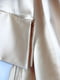 Сукня-міні бежева “на запах” з декоративними стрічками | 6699707 | фото 3