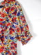 Сукня А-силуету в різнокольоровий квітковий принт, прикрашена оборкою | 6699757 | фото 2