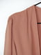 Сукня-накидка вільного силуету коричневого кольору | 6699760 | фото 2