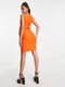 Облегающее платье для беременных оранжевого цвета | 6699783 | фото 2