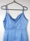 Асиметрична блакитна сукня в білизняному стилі з оборкою | 6700086 | фото 5