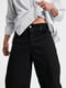 Чорні джинси вільного крою з широкими штанинами | 6700094 | фото 2