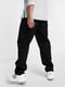 Чорні джинси вільного крою з широкими штанинами | 6700094 | фото 3