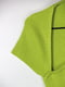 Облягаюча салатова сукня в рубчик з ліфом оригінального дизайну | 6700109 | фото 2