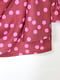 Червона міні-сукня в горошок зі стилізованим “запахом” | 6700186 | фото 5