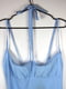 Приталена блакитна міні-сукня з драпіровкою на ліфі | 6700263 | фото 3