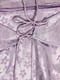 Сукня А-силуету бузкова з квітковим принтом та шнурівкою на спинці | 6700392 | фото 5