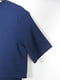 Сукня-футляр синя, стилізована під подвійний крій | 6700432 | фото 2