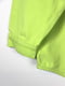 Сорочка з деніму салатового кольору з накладними кишенями та нашивкою | 6700527 | фото 4