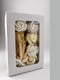 Подарунковий набір: свічка ручної роботи та мильні троянди | 6703512 | фото 4