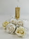 Подарунковий набір: свічка ручної роботи та мильні троянди | 6703512 | фото 6