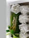 Подарунковий набір: свічка ручної роботи та мильні троянди | 6703513 | фото 3