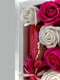 Подарунковий набір: свічка ручної роботи та мильні троянди | 6703516 | фото 5
