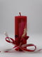 Подарунковий набір: свічка ручної роботи та мильні троянди | 6703516 | фото 8