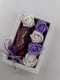 Подарунковий набір: свічка ручної роботи та мильні троянди | 6703518 | фото 2