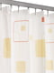 Шторка для ванни і душа  Flam 1(80x180 см) біла в принт | 6703563 | фото 3