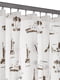 Шторка для ванної та душу Kallax (180x180 см) біла в принт | 6703569 | фото 3