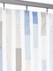 Шторка для ванни і душа  Valvik (180x180 см) біла в принт | 6703571 | фото 3