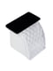 Тримач для туалетного паперу  CRYSTAL білий | 6703637 | фото 4