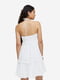 Платье А-силуэта белое | 6696083 | фото 2