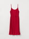 Платье в бельевом стиле темно-красное | 6696276
