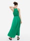 Платье А-силуэта зеленое | 6696283 | фото 4