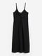 Сукня у білизняному стилі чорна | 6696517 | фото 5