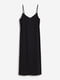 Сукня у білизняному стилі чорна | 6696541 | фото 4