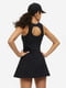 Платье А-силуэта черное | 6696564 | фото 6