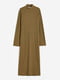 Сукня-футляр кольору хакі | 6696736 | фото 3