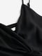 Сукня у білизняному стилі чорна | 6696757 | фото 6