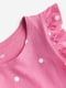 Платье розовое в горошек | 6696848 | фото 3