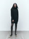 Платье-свитер черное | 6696851 | фото 2