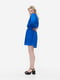 Платье А-силуэта синее | 6696862 | фото 2