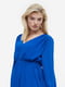 Сукня А-силуету синя | 6696862 | фото 3