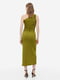 Сукня вечірня оливкового кольору | 6696936 | фото 2