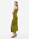 Платье вечернее оливкового цвета | 6696936 | фото 3