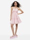 Платье А-силуэта розовое | 6697077 | фото 2