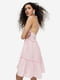 Платье А-силуэта розовое | 6697077 | фото 3