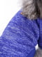 Кофта ряба для собак та котів  Navy Blue темно-синя XL | 6704087 | фото 5