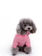 Кофта ряба для собак і котів  Rose темно-розова S | 6704102 | фото 3