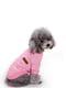 Кофта ряба для собак і котів  Rose темно-розова S | 6704102 | фото 4