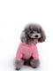 Кофта ряба для собак та котів  Rose темно-рожева XL | 6704105 | фото 3